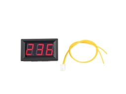 Yuru voltímetro Digital de 0.56 Polegadas com Display Led Vermelho, 70 380v Ca, Dois Fios, Autoalimentado, Alta Precisão