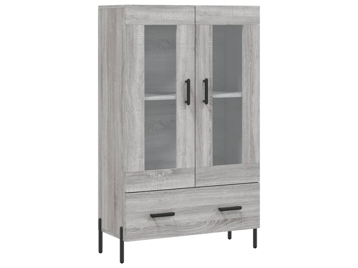 Highboard, Highboards Vidaxl Cinzeto Madeira Processada (n/a)