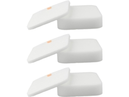Conjunto De 3 Filtros Espuma Compatíveis Com O Aspirador Vertical