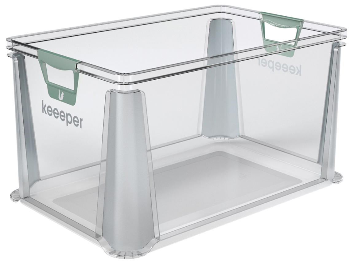 Caixa de Armazenamento Keeper Luis 64 Litros Transparente KEEEPER