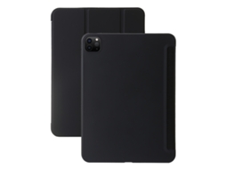 Capa Para Ipad 7/8/9 2019/2020/2021 10.2 Polegadas Com 3 Dobras,preta