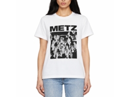 Metz Strange Peace Hands T-shirt White Unisex Adults Size:xxl