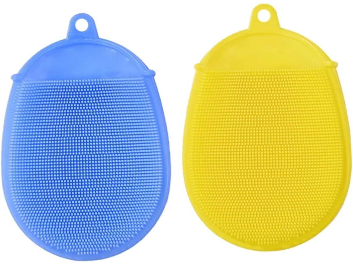 Lurelia Kit De 2 Escovas De Banho Para Bebé De Cuidado Corporal, Massagem Suave, Rotina Spa Essencial
