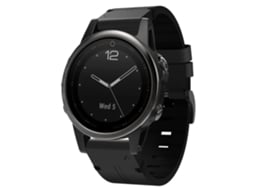 Bracelete de Smartwatch para Garmin Fenix 5S 20mm com fivela de aço de couro (preta)