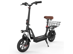 Scooter Elétrica Iscooter I12 Com Assento Para Adulto, Bateria De 500 W, 12'' 36 V E 7,5 Ah