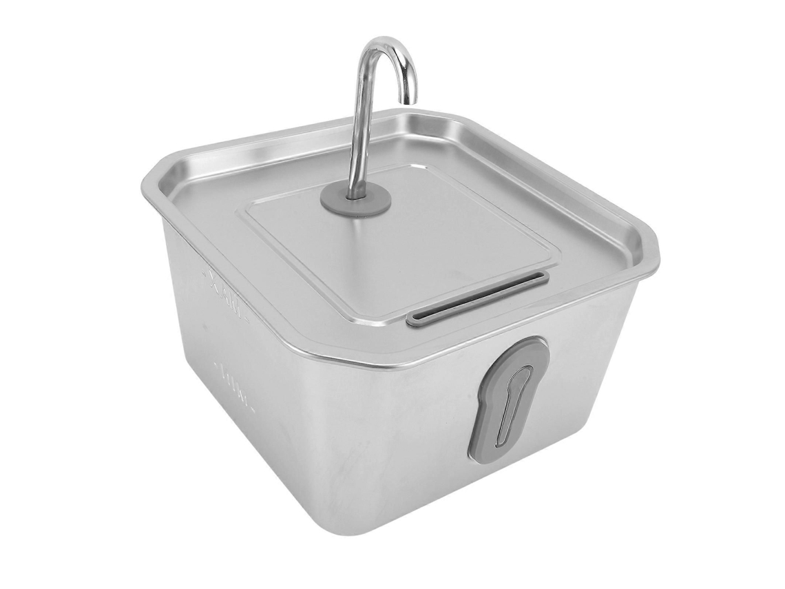 Bebedouro Automático Inteligente Para Gatos, 3,5l, Em Aço Inoxidável, Com Circulação De Água Automática E Alertas Por Aplicativo. Ideal Para Sua