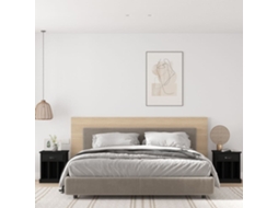 Vidaxl Mesas De Cabeceira 2 Pcs 43x36x50 Cm Preto