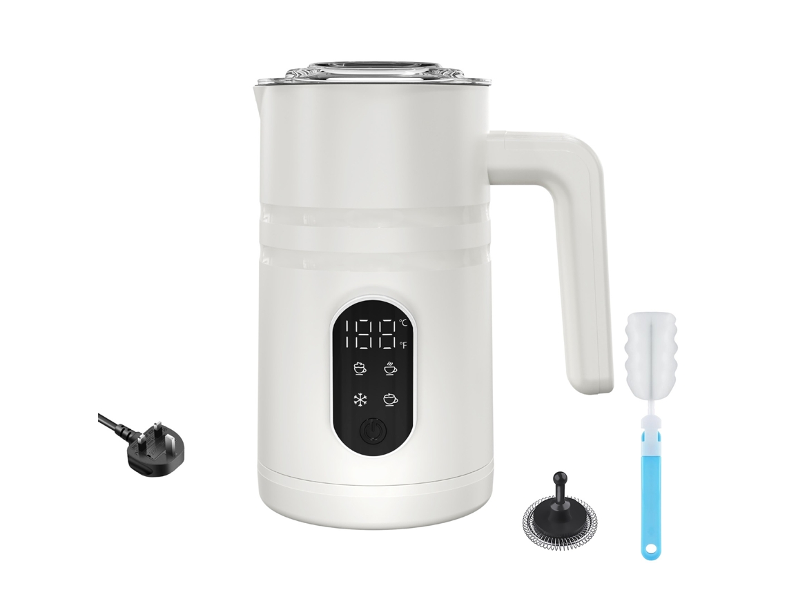 Laxiscreed Mf06 Espumador De Leite 4-em-1 Para Agitação Quente E Fria Com Função Eléctrica