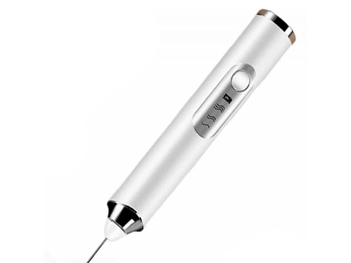 Batedor Elétrico Portátil Para Café E Leite, Com Cabeças Removíveis, Motor Silencioso, Velocidades Ajustáveis, Espuma Rápida, Abs Durável.