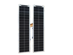 Painel Solar Flexível, Opção De 50w / 100w, Alta Eficiência Monocristalina, Design Impermeável,100w Kit Branco Oem