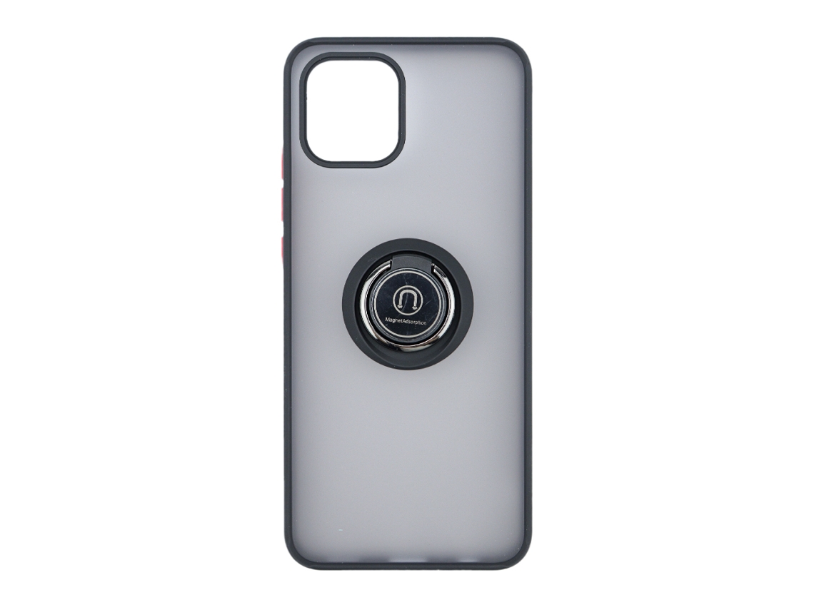 Capa SKYHE para Apple iPhone 16 Gel Bumper Ring Preto