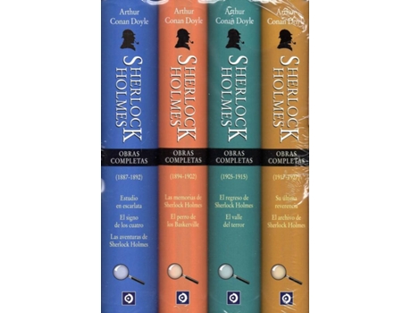 Livro Obras Completas De Sherlock Holmes de Arthur Conan Doyle (Espanhol)