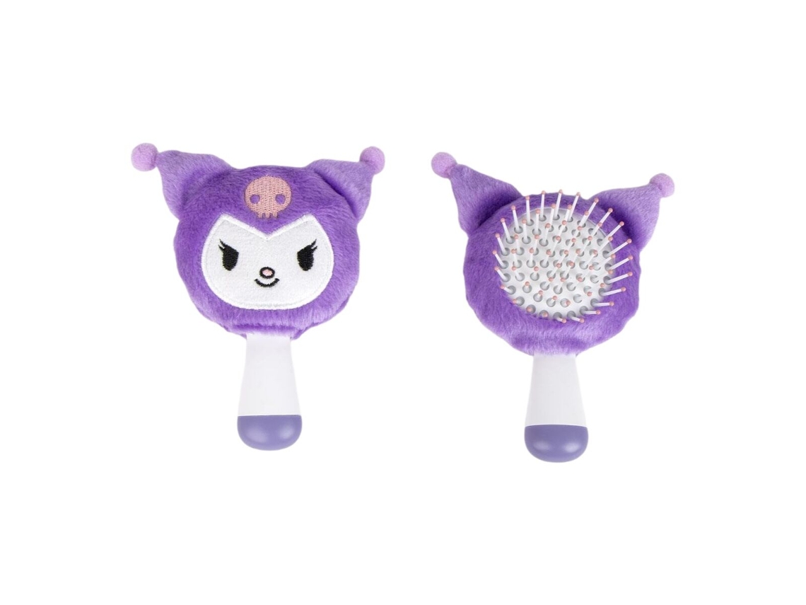 Escova desembaraçadora roxa Hello Kitty