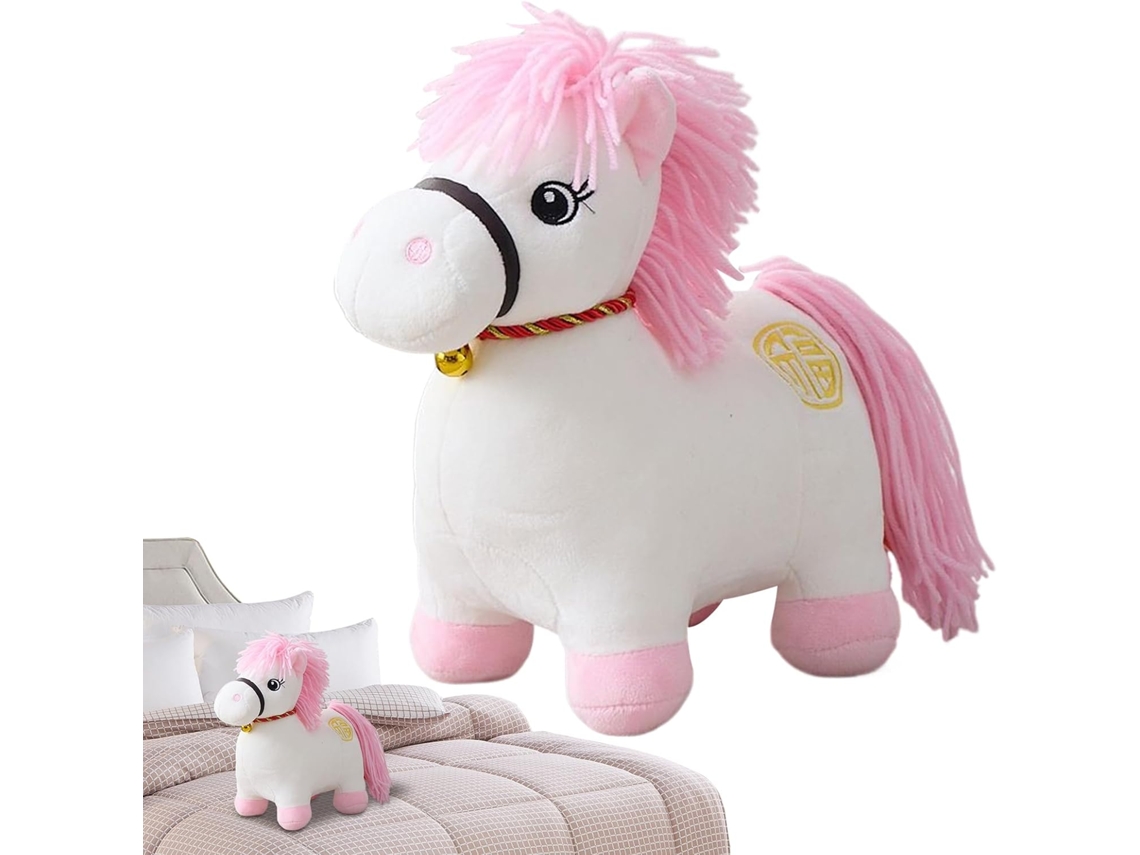 Ano Novo Lunar Pelúcia Cavalo, Pelúcia Fofo, Decoração Para O