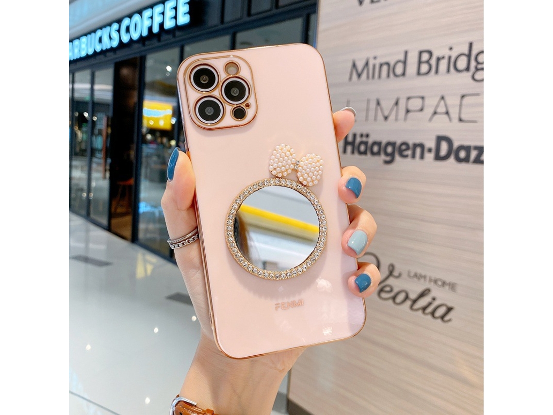 Capa de Telefone com Suporte de Anel para iPhone 11 Pro EOOCOO