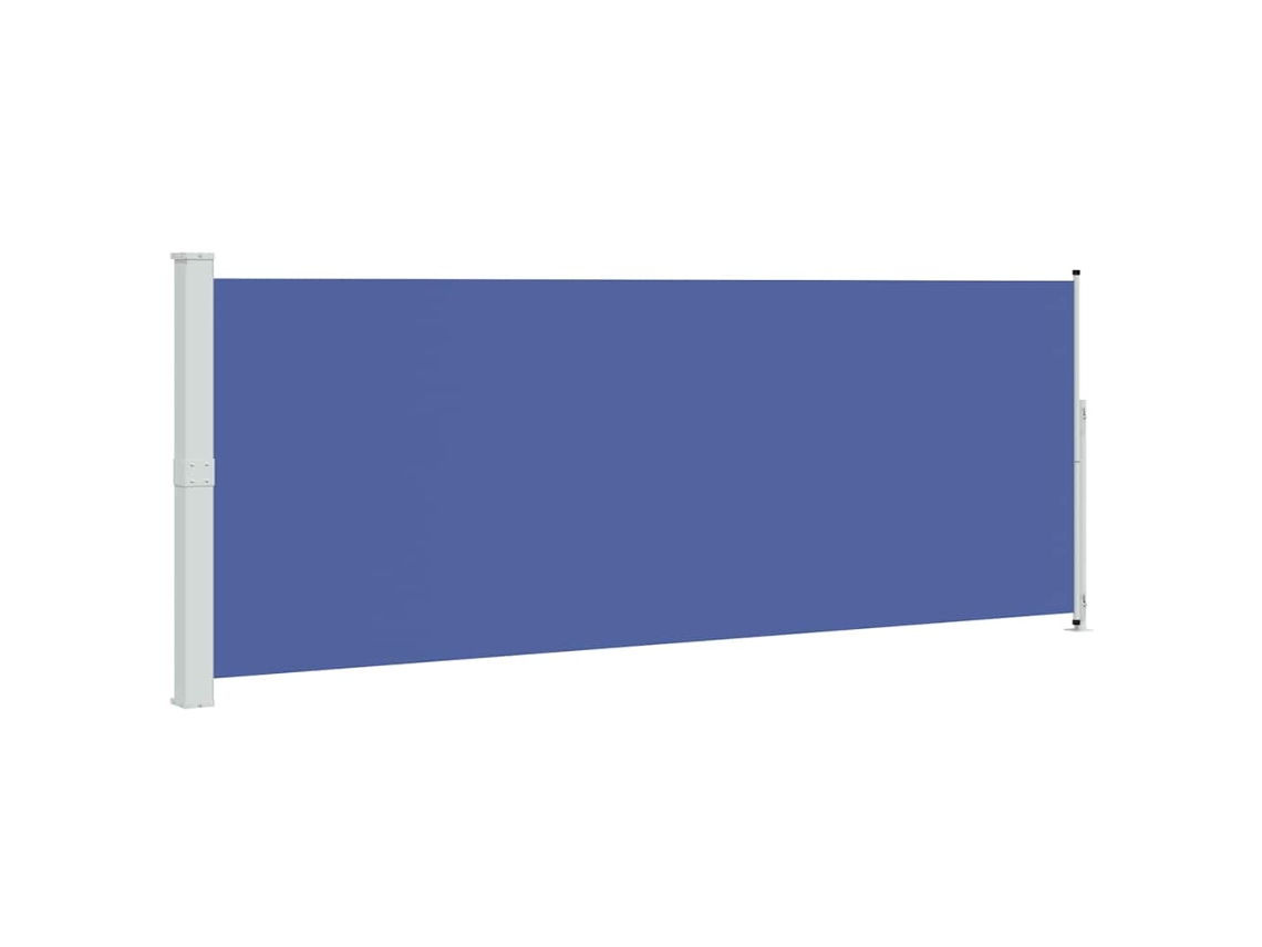Toldo Lateral Retrátil para Pátio 180x500 Cm Azul MAISON EXCLUSIVE