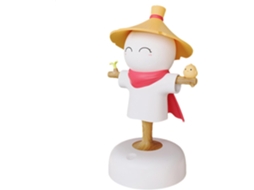 Luminária Noturna De Silicone Sensível Ao Toque Lâmpada Com Formato