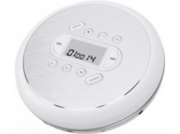 Leitor Cd Portátil Com Fones De Ouvido, Estilo Anos 60, Anti-pulos E Resistente A Choques, Para Carro E Casa