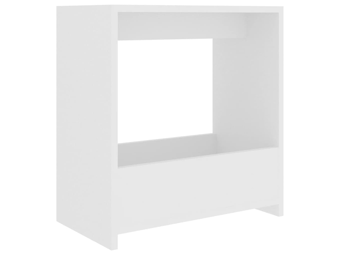 Side Table, Side Tables Vidaxl Branco Madeira Processada (n/a)