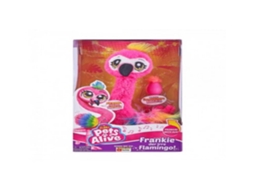 Peluche Flamingo Franky PETS ALIVE (Idade Mínima Recomendada: ‍3 Anos)
