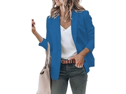 2026 jaqueta Casual Feminina Blazer com Lapela Traje Empresarial Slim Fit Casaco Outono Primavera