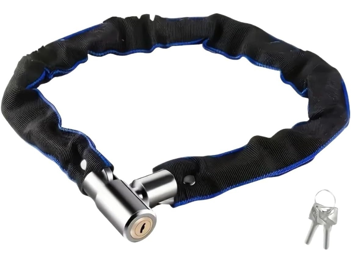 Cadeado De Corrente Para Bicicleta, Mais Leve E Com Alta Segurança