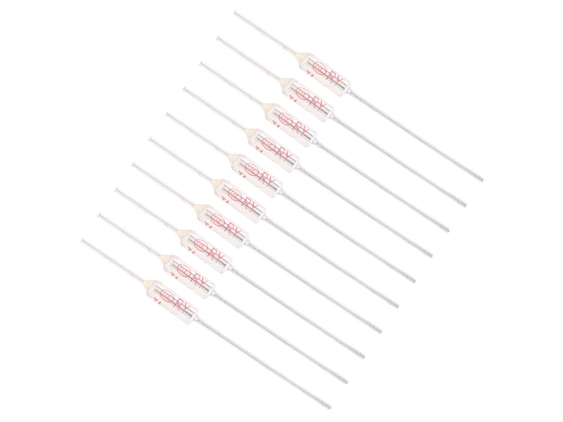 Laxiscreed Fusíveis Térmicos De Concha Metálica 250vac 10a Para Proteção De Temperatura