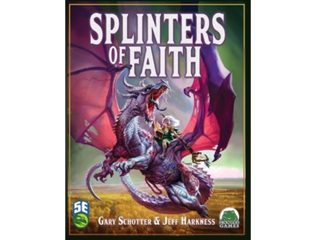 Livro Splinters of Faith 2022 5e PB de Gary Schotter e Jeff Harkness (Inglês)