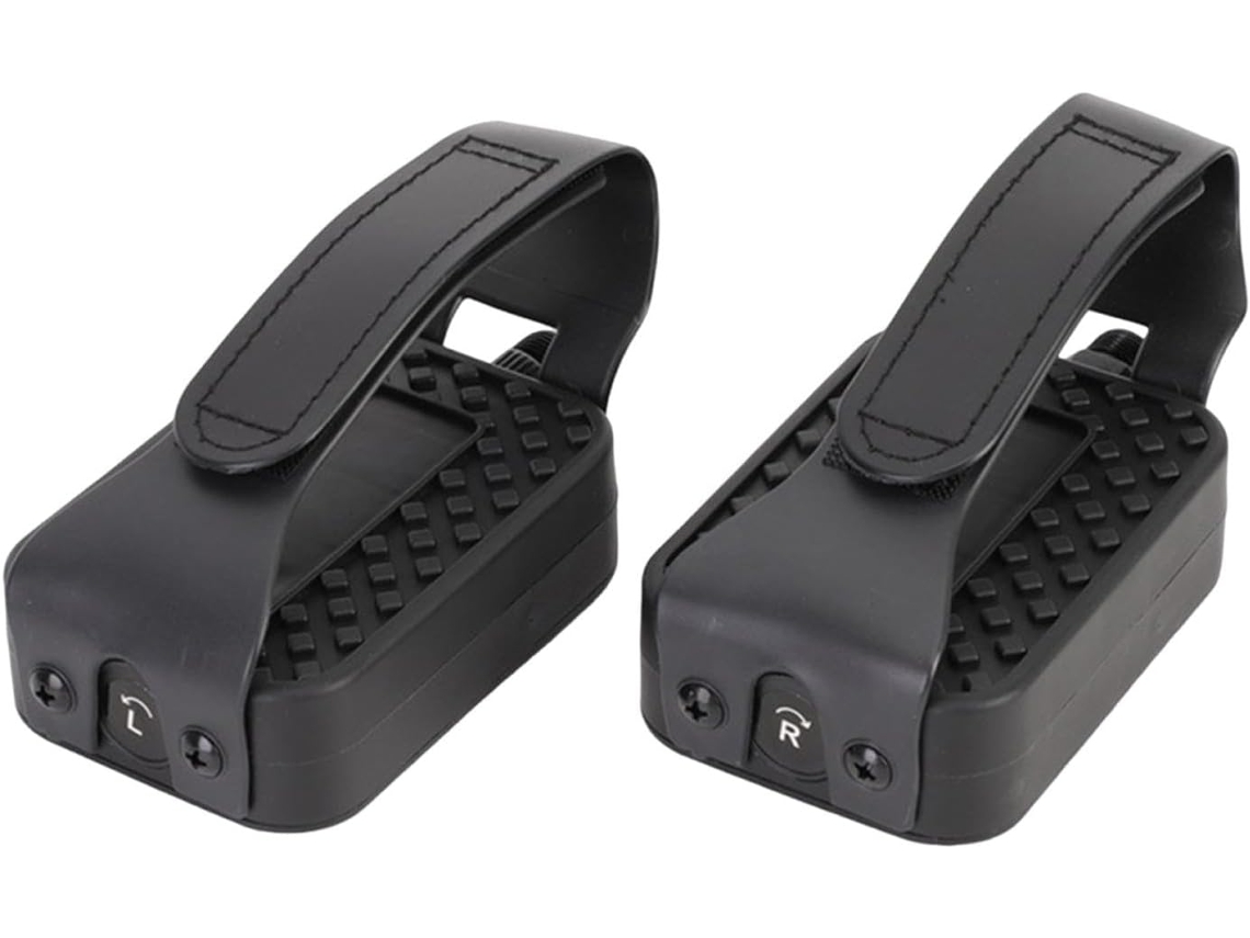 Pedais HARILLA 2 peças para bicicleta ergométrica fácil instalação ergonômico antiderrapante estável com S/MARCA