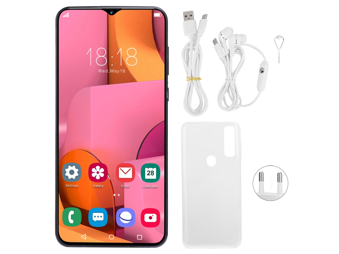 Laxiscreed Smartphone Com Desbloqueio De Impressão Digital E Suporte Para Dual Sim