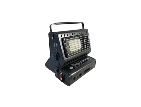 Aquecedor móvel a gás 1300W T-Trade NIKLAS com cartucho de gás 227gr Pega de transporte
