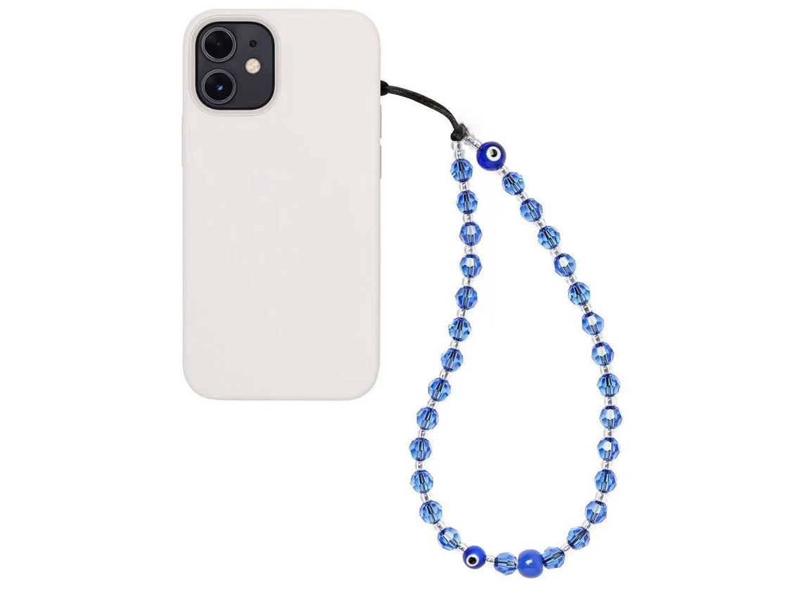 Lurelia Pulseira Para Telemóvel Anti-perda De Pulso Para Pescoço Com Pérolas Com Contas