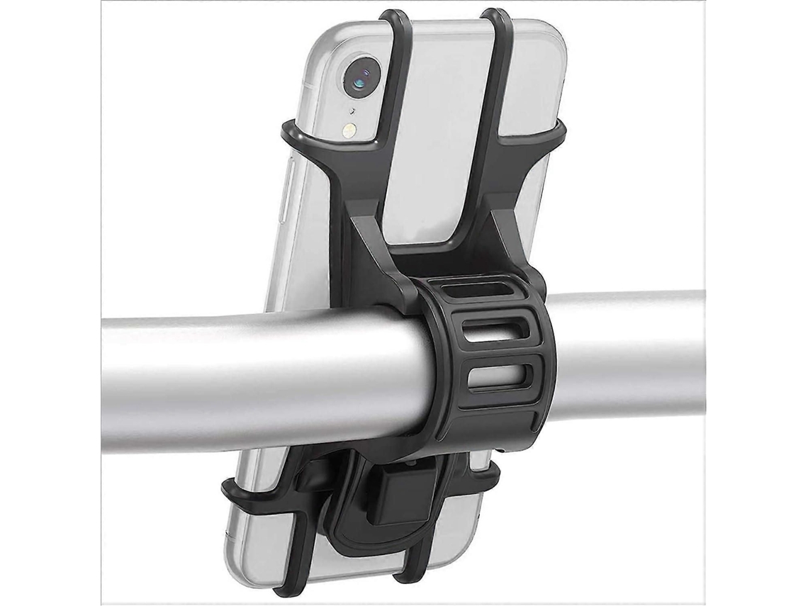 Suporte Universal Para Celular Em Bicicleta, Com Silicone Ajustável, Compatível Com Smartphones De 4,5 A 7 Polegadas