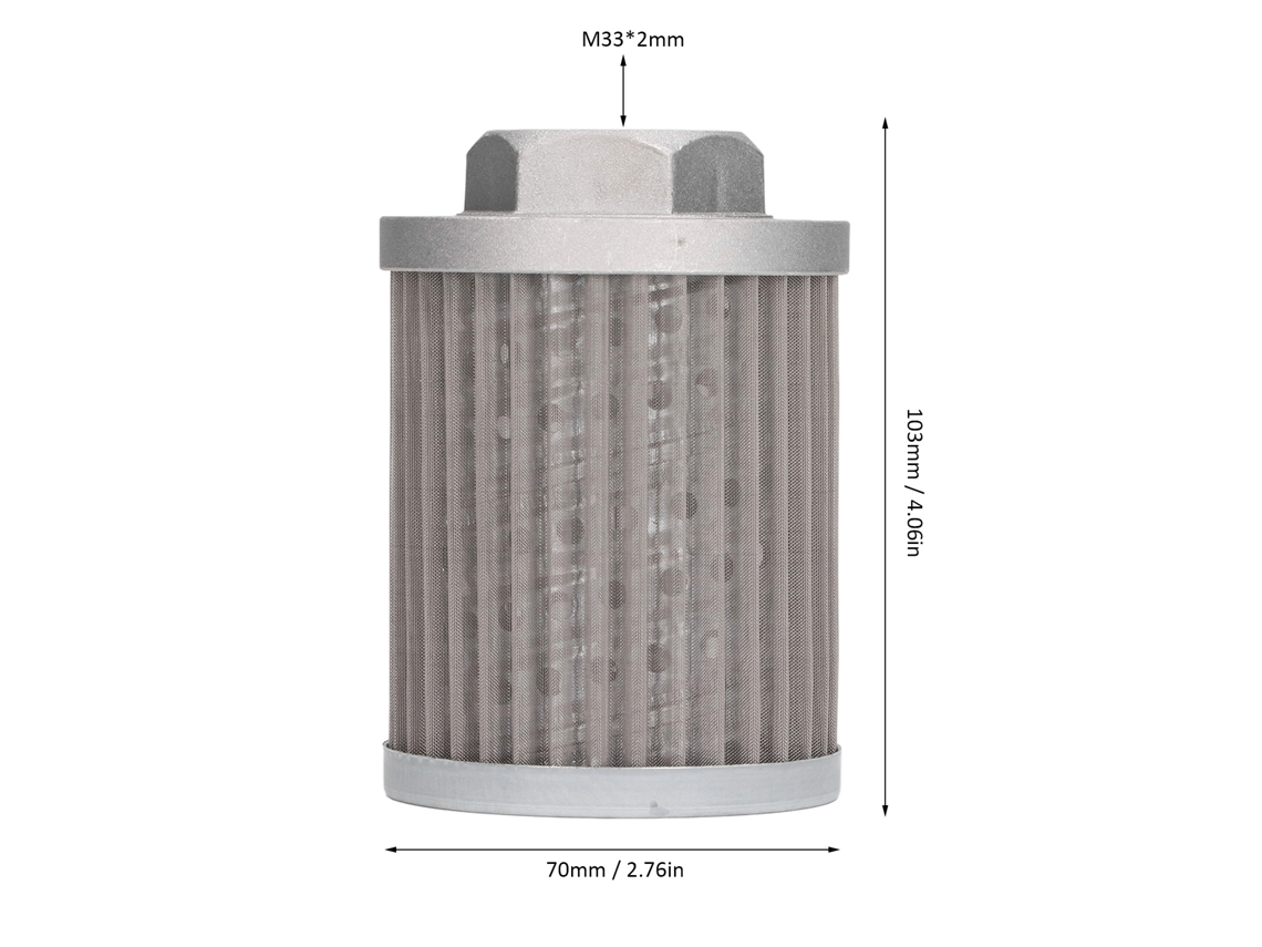 Filtro De Sucção Para Óleo Laxiscreed Que Elimina Humidade E Partículas Contaminantes