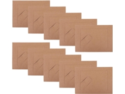 Conjunto 10 Molduras Decorativas Papel Fotos Ideais Doméstico Pinturas Uso como Óleo GOKOCO