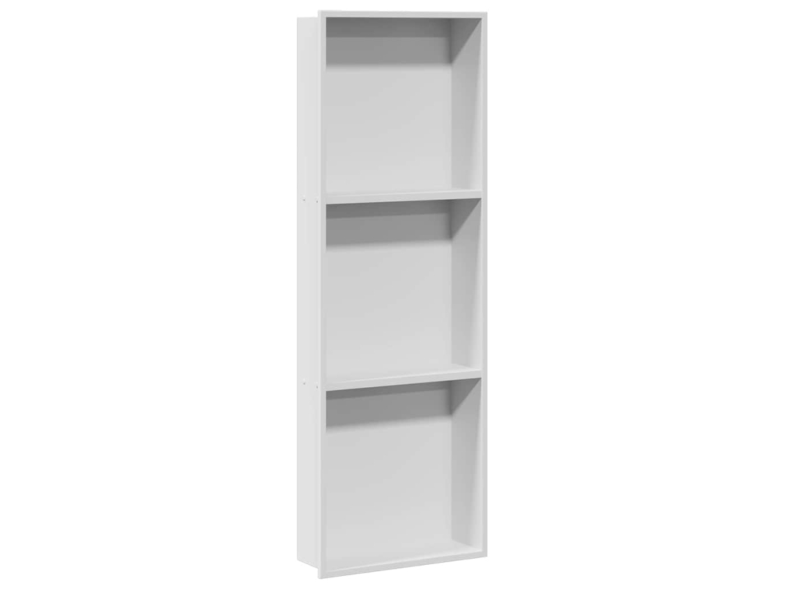 Nichos De Chuveiro Vidaxl Branco Aço Inoxidável