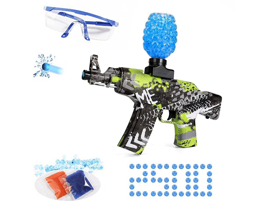 Laxiscreed Jogo De Bolas De Gel Com 2500 Esferas De Água Para Crianças E Diversão Ao Ar Livre