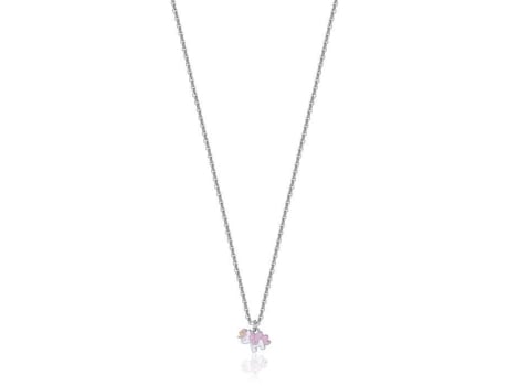 Colar Em Aço Com Unicórnio Luca Barra Jc109 Comprimento 38 3 Cm