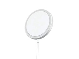 Carregador Magsafe Sem Fios Magnético 15w Para Iphone - Branco