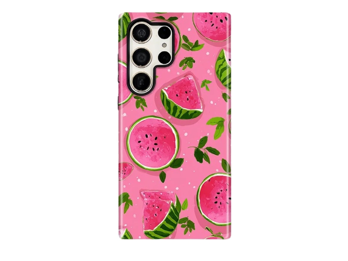 Capa Rígida Em Camada Dupla Rubi Para Samsung Galaxy S23