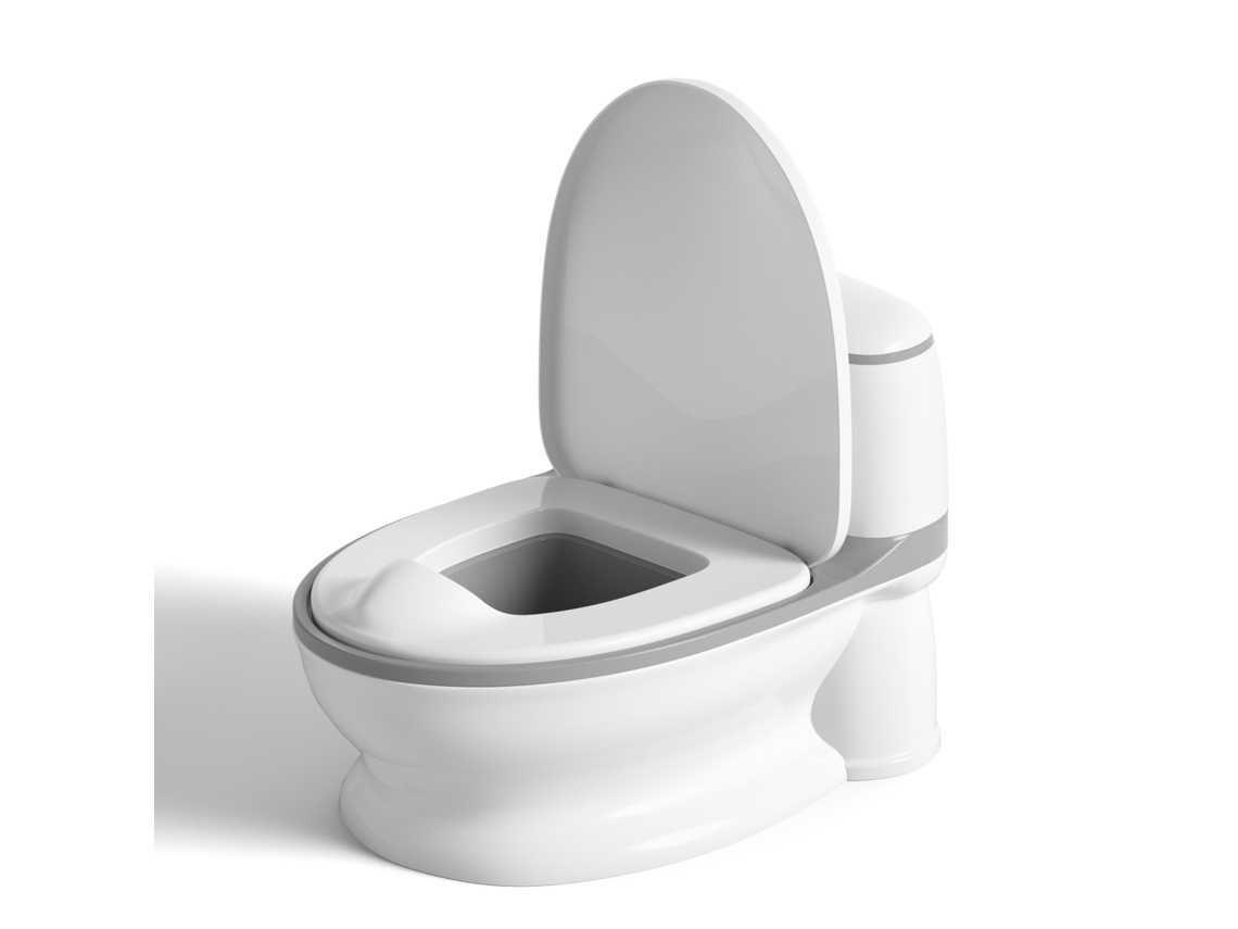 Primerox potty para Bebê Kisdream com Som de Descarga Guard Anti respingos e Compartimento de Toalhas