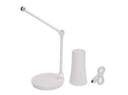 Rebe-lâmpada De Escritório Sem Fio Led Com Controle Táctil, Carga Magnética E Projeção Rgb Com 3 Temperaturas De Cor