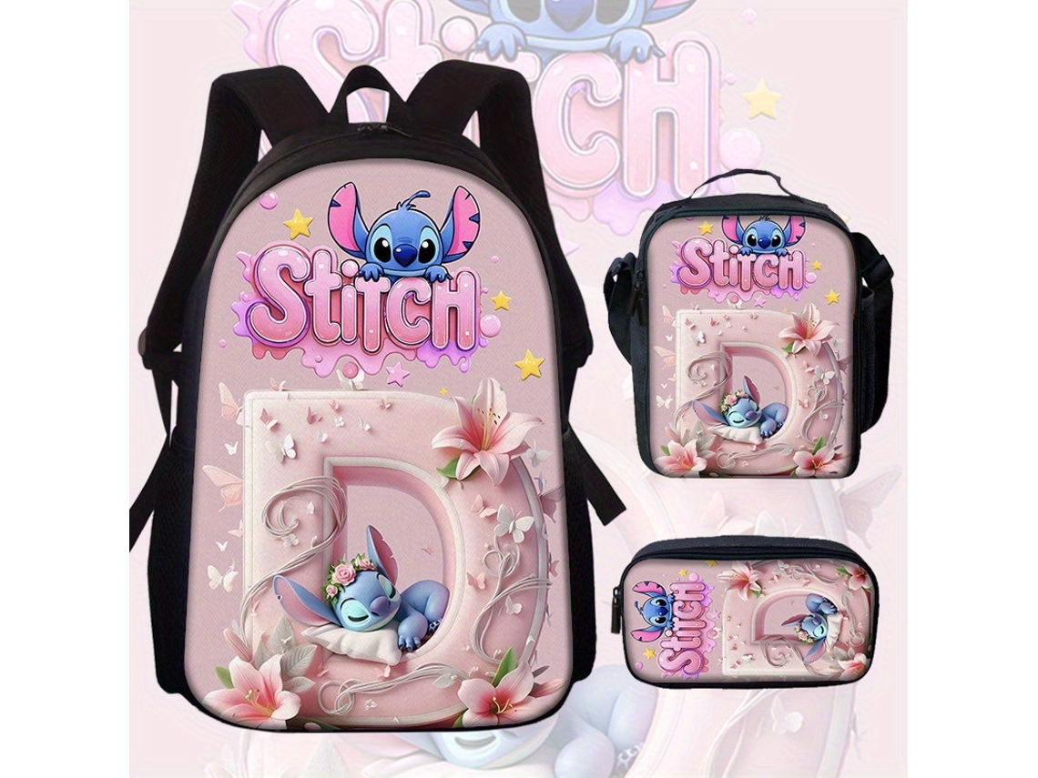 Mochila Escolar, Estampa Anime, Aulas, Bolsa Ombro