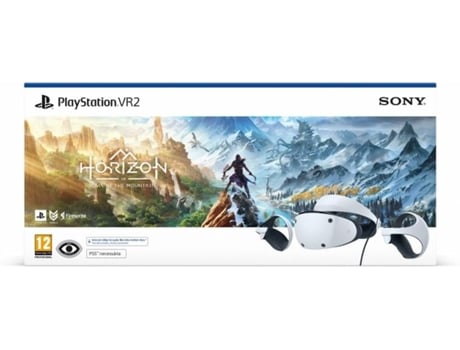 Pré-venda Óculos de Realidade Virtual SONY Playstation VR2 + Horizon: Call of the Mountain (Código de Descarga na Caixa)