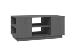 Coffee Table, Coffee Tables Vidaxl Cinzeto Madeira De Pinho (n/a)
