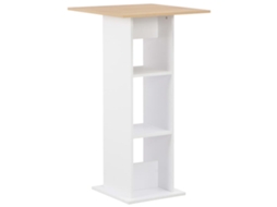 Bar Table, Bar Tables Vidaxl Branco Madeira Processada (n/a)