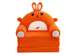 Capa de sofá infantil 2 em 1 dobrável fofo desenho animado slipcover para crianças S/MARCA