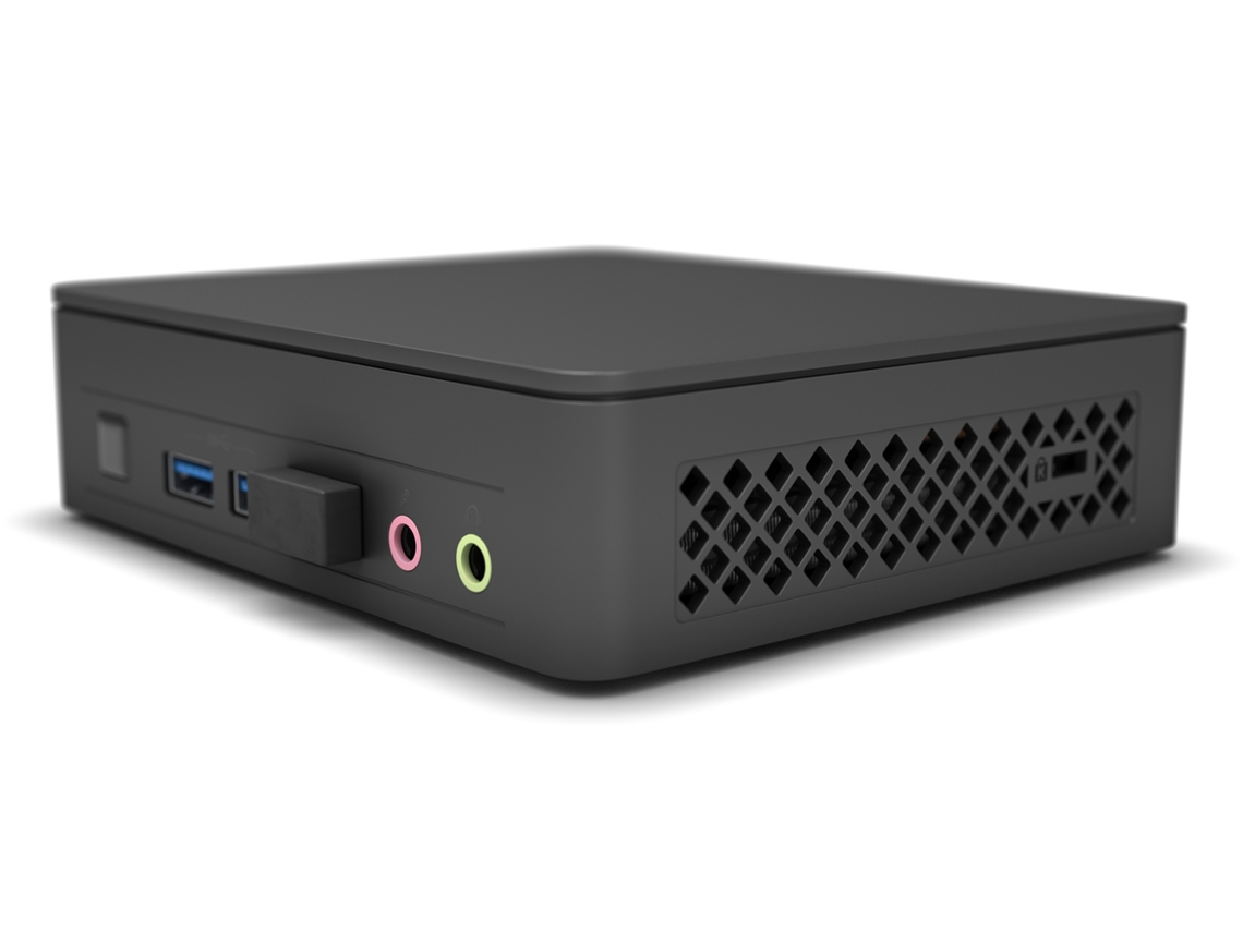 Mini PC INTEL Nuc 11 Essential Kit Nuc11Atkc2 Ucff Preto N4505 2 Ghz