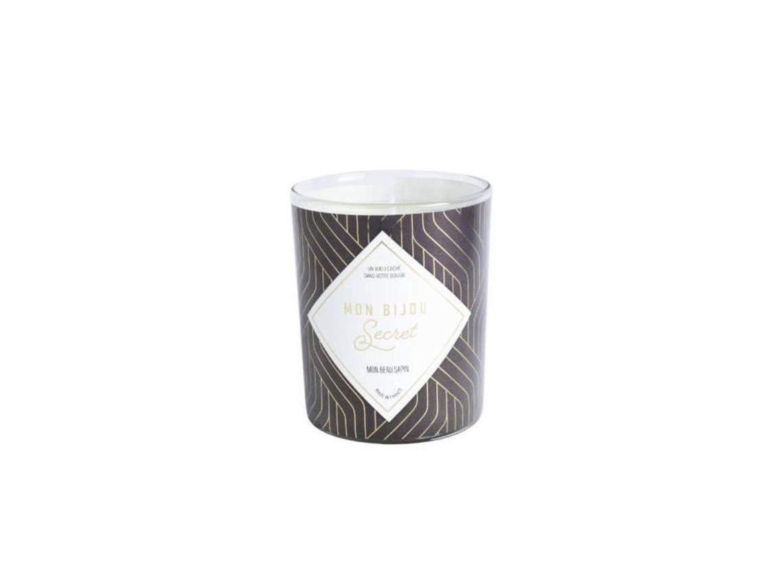 Bougie Bijou Contendo Um Bracelete Prateado - Perfume Passeio Na Floresta - 40h
