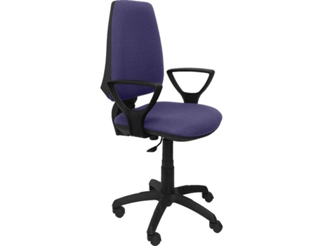 Cadeira de Escritório Operativa PYC Elche CP Azul BF (Braços Fixos - Tecido) — Braços Fixos